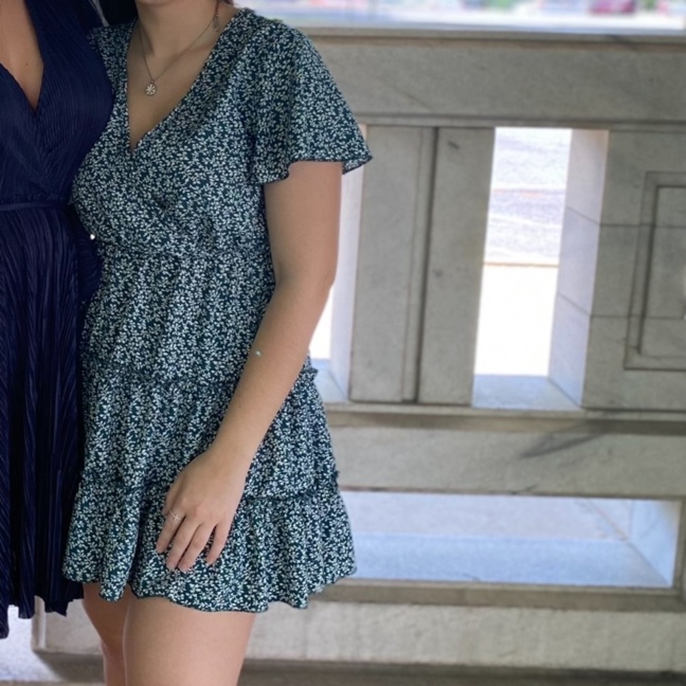 Green Shein dress